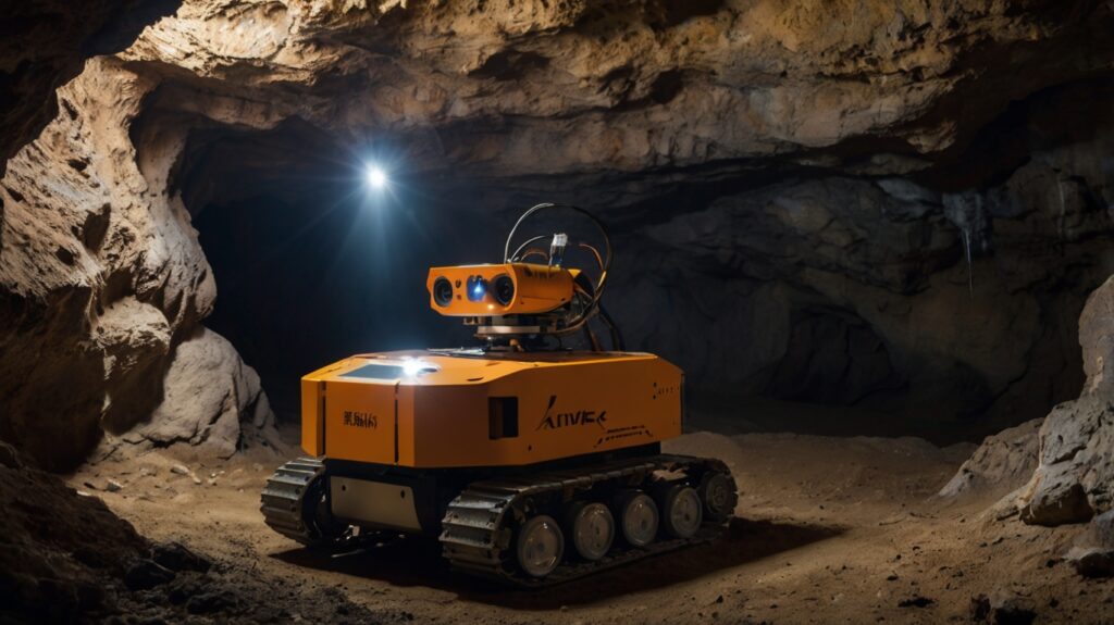 Autonomous Robots in Advancing Underground Cave Exploration